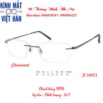 Gọng kính cận cao cấp titan charmant 10973