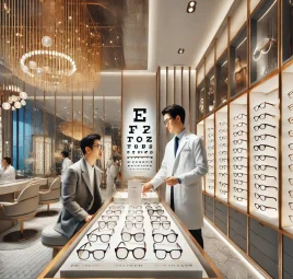 Cửa hàng kính tại Hà Nội